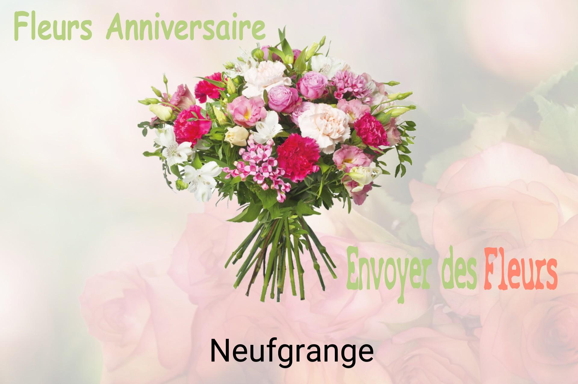 Bouquet de fleurs d’anniversaire livré à Neufgrange