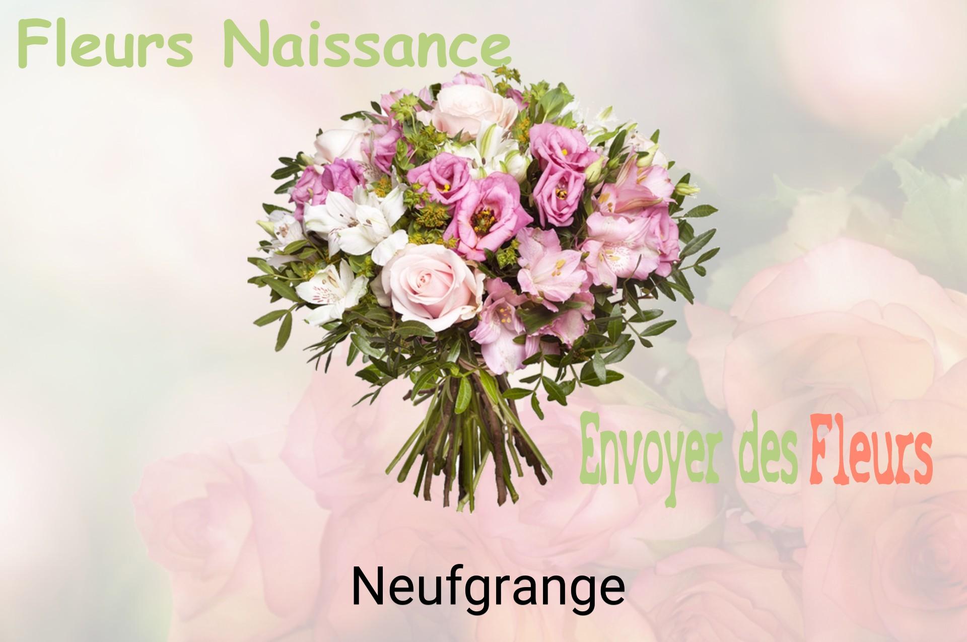 Bouquet de fleurs de naissance livré à Neufgrange